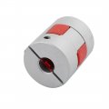 Uxcell 8mm To 10mm Shaft Coupling 30mm Length 25mm Diameter Motor Coupler Aluminum Alloy Joint Connector For Diy Encoder