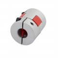 Uxcell 8mm To 10mm Shaft Coupling 30mm Length 25mm Diameter Motor Coupler Aluminum Alloy Joint Connector For Diy Encoder