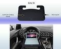 Zone Tech Car Laptop Tablet And Food Steering Wheel Tray Desk Black 