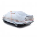 Wflnhb Heavy Duty Outdoor Pickup Truck Cover Universal Fit Sun Uv Rain Resistant All Weather Protection 210inch L X 70inch W