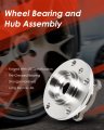 Wheel Hub And Bearing Assembly With Abs 512573 For Mini Cooper Countryman 2011 2016 Front Rear Awd Paceman 2013