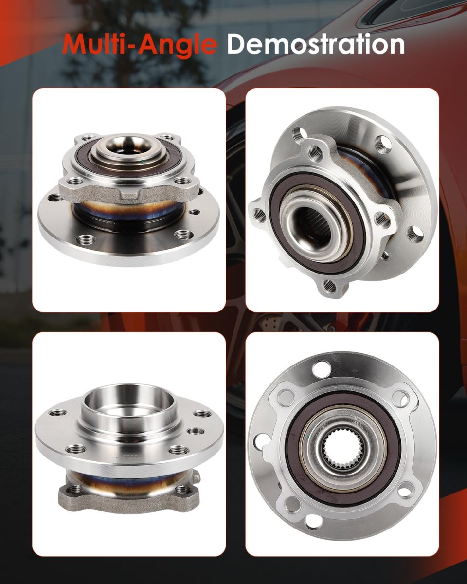Wheel Hub And Bearing Assembly With Abs 512573 For Mini Cooper Countryman 2011 2016 Front Rear Awd Paceman 2013