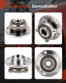 Wheel Hub And Bearing Assembly With Abs 512573 For Mini Cooper Countryman 2011 2016 Front Rear Awd Paceman 2013