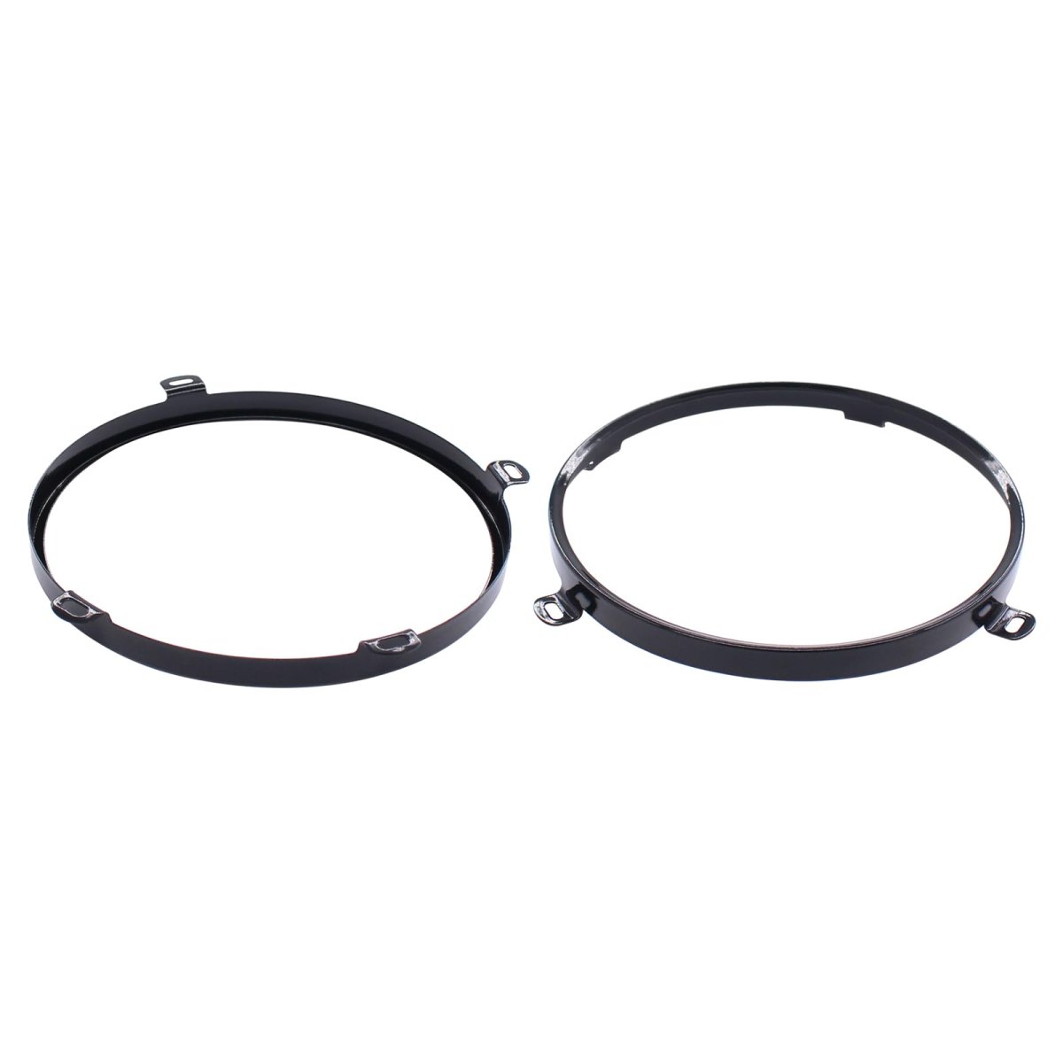 7 In Headlight Mounting Ring Retaining Bracket Pair For Jeep Jk Wrangler 2007 2018 Led Headlights Ap198927l