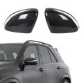 Carbon Fiber Sturdy Protective Rearview Mirror Cover Cap Enhance Vehicle Appearance