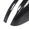 Carbon Fiber Sturdy Protective Rearview Mirror Cover Cap Enhance Vehicle Appearance