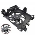 Compatible For 0002009323 Radiator Condenser Cooling Fan Motor Assembly Smart Fortwo 07-15