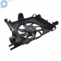 Compatible For 0002009323 Radiator Condenser Cooling Fan Motor Assembly Smart Fortwo 07-15