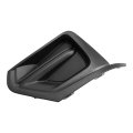 Hecasa Fog Light Bezels Pair For 2018-2021 Chevy Chevrolet Traverse Front Bumper Lamp Covers Left Right Textured Black Plastic