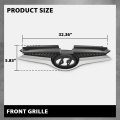Front Radiator Grille For Hyundai Veloster 2012 2017 Upper Bumper Grill With Chrome Trim Replacement 863502v100 Hy1200170 Black