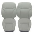 Gray Perforated Microfiber Leather Seat Covers For Lexus Es300 2002 2003 And Es330 2004 2006 Front Driver Passenger Bottom Top 