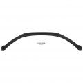 Ocpty 3pcs Pp Car Front Bumper Spoiler Lip Fit For 2017-2018 Hyundai Elantra