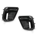 Fog Light Cover Trim Set Front Driver And Passenger Side For Subaru Forester 2019 Black 57731sj140 57731sj150 Su1038119 