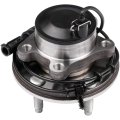 Front Wheel Hub And Bearing Assembly With Abs 513169 For 2000 To 2008 Jaguar S Type 2004 Xj8 Xjr 1 Piece 