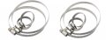 Set Of Eight Clamps Universal Cv Axle Repairs Kit Large Clamp Range 3 53 -4 33 Small Clamp 0 98 -1 57 Car Truc Eight Clamps