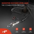 A-premium O2 Oxygen Sensor Compatible With Porsche Cayenne 2015 2016 2017 2018 3 6l Upstream And Downstream 4-pc Set Replace