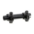 Tie Rod End Adjusting Sleeve For 1991 1992 1993 1994 1995 Gmc Sonoma Steel Black Medium Thread Front Position