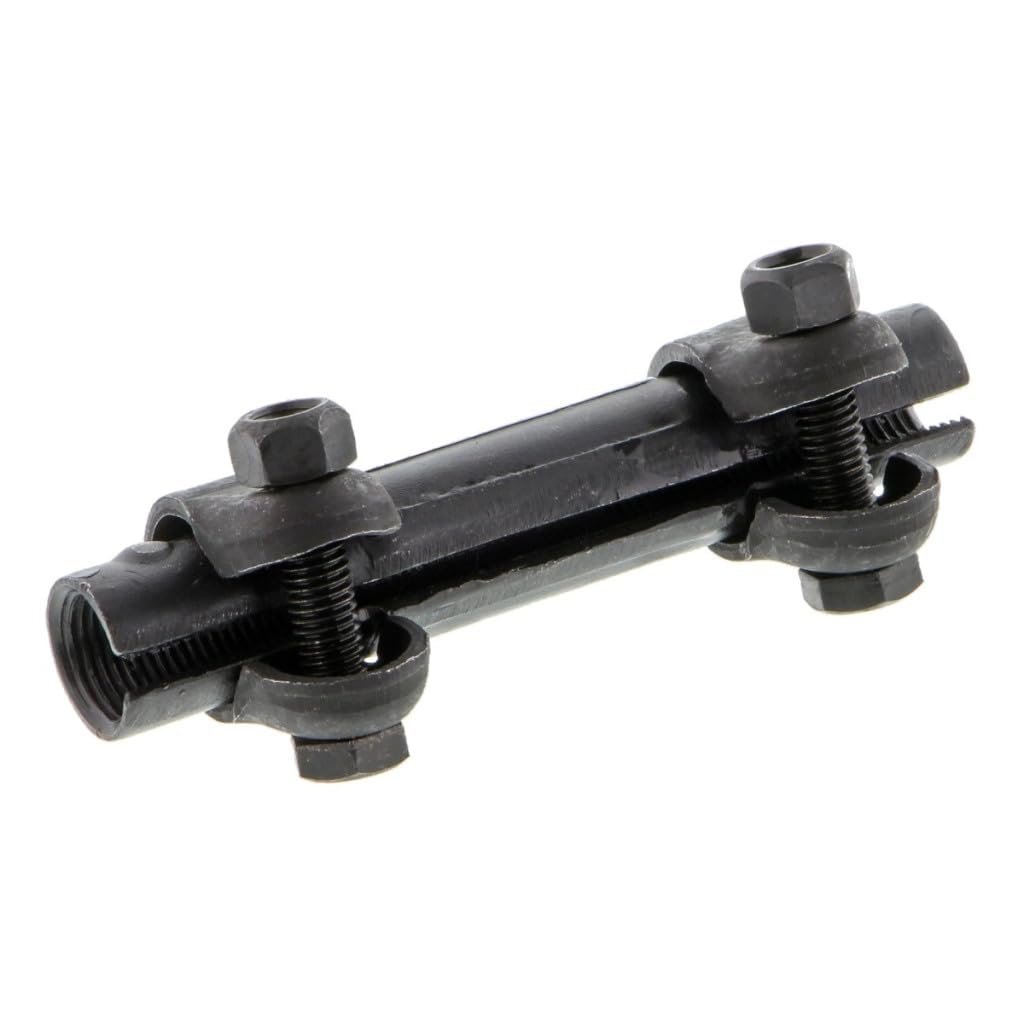 Tie Rod End Adjusting Sleeve For 1991 1992 1993 1994 1995 Gmc Sonoma Steel Black Medium Thread Front Position