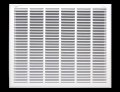 30 X 24 Steel Return Air Filter Grille For 1 Easy Plastic Tabs Removable Face Door Hvac Duct Cover Flat Stamped -white Outer 
