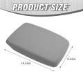 Center Console Lid Armrest Cover With Base For Toyota Highlander 2008 2009 2010 2011 2012 2013 2014 Gray Synthetic Leather