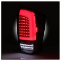 Acanii For 2016-2023 Toyota Tacoma Pickup Truck Chrome Full Led W C Tube Tail Lights Brake Lamps Pair Set Left Right
