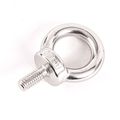 100 Stainless Steel Din 580 Machine Shoulder Lift Eye Bolt M6 316ss Marine 6mm 