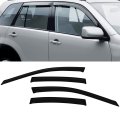 Side Window Deflectors Rain Guard Set For 2004 2008 Acura Tl 4 Piece Abs Plastic Visors