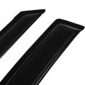 Side Window Deflectors Rain Guard Set For 2004 2008 Acura Tl 4 Piece Abs Plastic Visors