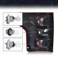 Rear Tail Light Assembly For Ford F150 2018 2019 2020 Red Lens Chrome Housing Right Passenger Side With Bulbs And Wiring