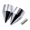 Spike Bar Ends For Kawasaki Ninja 250 500 Zx600 Zx6 636 Zzr600 Zx6r Zx6rr Chrome B01bw4sdem