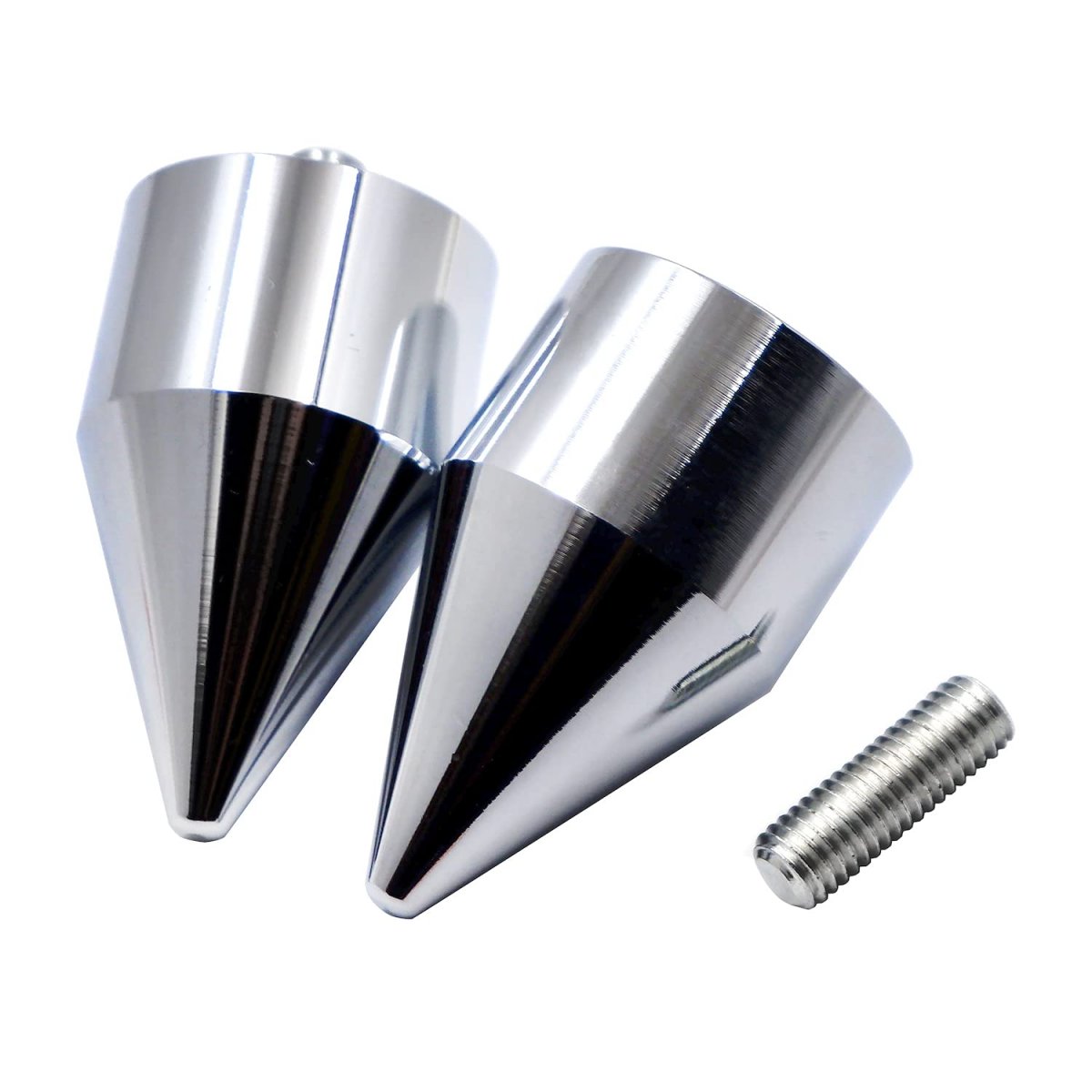 Spike Bar Ends For Kawasaki Ninja 250 500 Zx600 Zx6 636 Zzr600 Zx6r Zx6rr Chrome B01bw4sdem