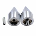 Spike Bar Ends For Kawasaki Ninja 250 500 Zx600 Zx6 636 Zzr600 Zx6r Zx6rr Chrome B01bw4sdem