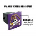 East Carolina Primary Logo Tow Trailer Hitch Cover Plug Insert