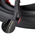 Beler 4m Universal Car P Shape Rubber Seal Weather Strip Hollow Door Window Edge Moulding Trim Decorate Weatherstrip