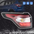 Munirater Tail Light Brake Lamp Rear Clear Red Halogen Left Side Replacement For 2017-2019 Escape Kuga