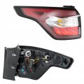 Munirater Tail Light Brake Lamp Rear Clear Red Halogen Left Side Replacement For 2017-2019 Escape Kuga