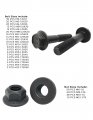 Metric Class 10 9 Flange Bolts Nuts Assortment Kit Din Phos Oil 365 Pieces