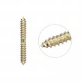 Uxcell 8x27mm Hanger Bolts 48pcs Double Ended Self-tapping Thread Wood To Dowel Screws For Connecting