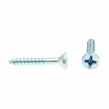 Prime-line Wood Screw Flat Head Phillips 10 X 1-1 4 In Zinc Plated Steel Pack Of 100