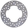 Niche Rear Brake Rotor Pad Semi Metallic Kit For Polaris Sportsman 400 Atv 