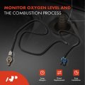 O2 Oxygen Sensor For Chevrolet Cavalier Pontiac Sunfire 1999 2 4l Upstream Downstream 2-pc Set