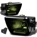 Auto Dynasty Compatible With Honda Civic Driving Bumper Fog Light Bulbs Switch Smoke Lens 6th Generation Ej Em Ek D16
