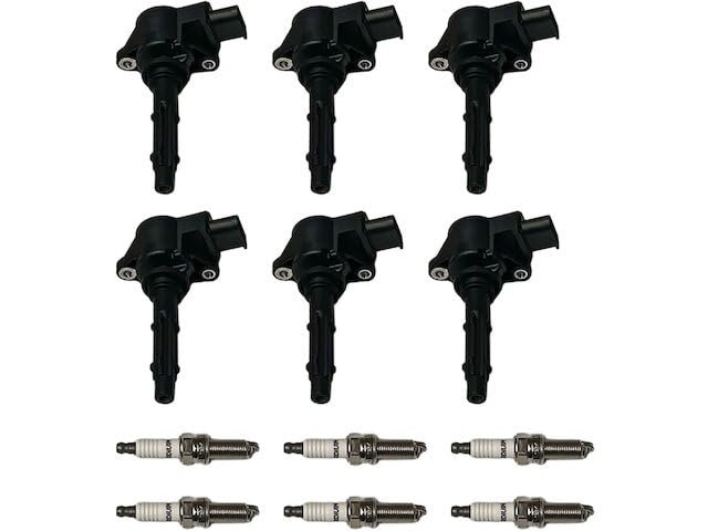 Ignition Coil And Iridium Spark Plug Kit 12 Piece For 2008 2012 Mercedes Benz C300