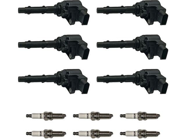 Ignition Coil And Iridium Spark Plug Kit 12 Piece For 2008 2012 Mercedes Benz C300