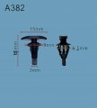 Autobahn88 Door Weatherstrip Clip Compatible With Toyota Oem 6786748030 Pack Of 20