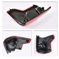 G-plus Tail Light Compatible With Ford F150 2015 2016 2017 Left And Right Side W Bulb Taillamps Brakelights Halogen Red Lens