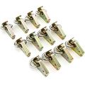 12 E Track Rope Rings Heavy Duty Cargo Van Hook Encllosed Utility Box Trailer 
