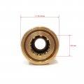 The Rop Shop M22 Mpt X 3 8 Brass Quick Connect Coupler For Portable Power Equip 1001 9463