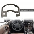 G-plus Dash Panel Gauge Cover Bezel Trim Gray Compatible With 2004-2006 Nissan Titan Armada 68240-7s000 682407s000
