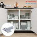 Uxcell D9 Magnetic Push Latches 10pcs To Open Door Latch Touch For Wardrobe Cupboard Drawers Grey